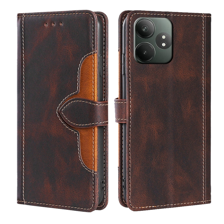 Skin Feel Magnetic Buckle Leather Phone Case — view 28