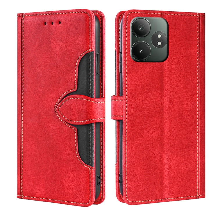 Skin Feel Magnetic Buckle Leather Phone Case — view 30
