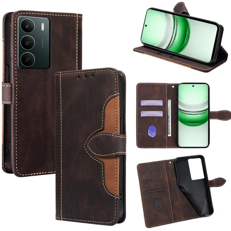 Skin Feel Magnetic Buckle Leather Phone Case — view 52