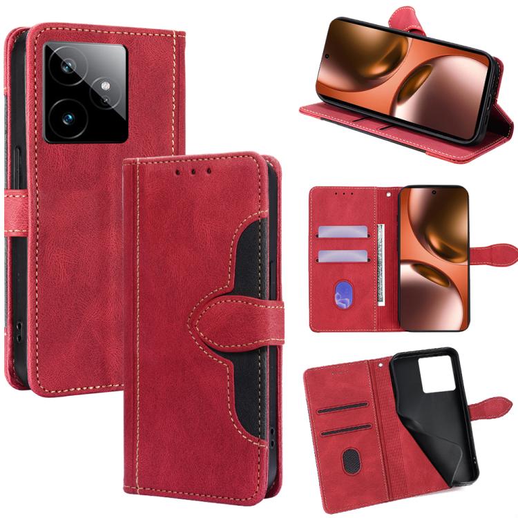 Skin Feel Magnetic Buckle Leather Phone Case — view 58