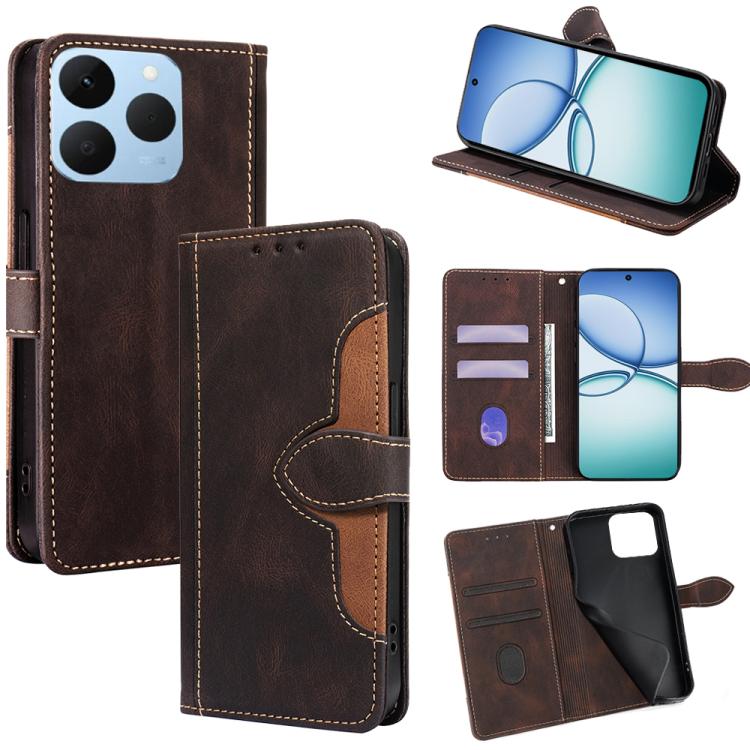 Skin Feel Magnetic Buckle Leather Phone Case — view 48