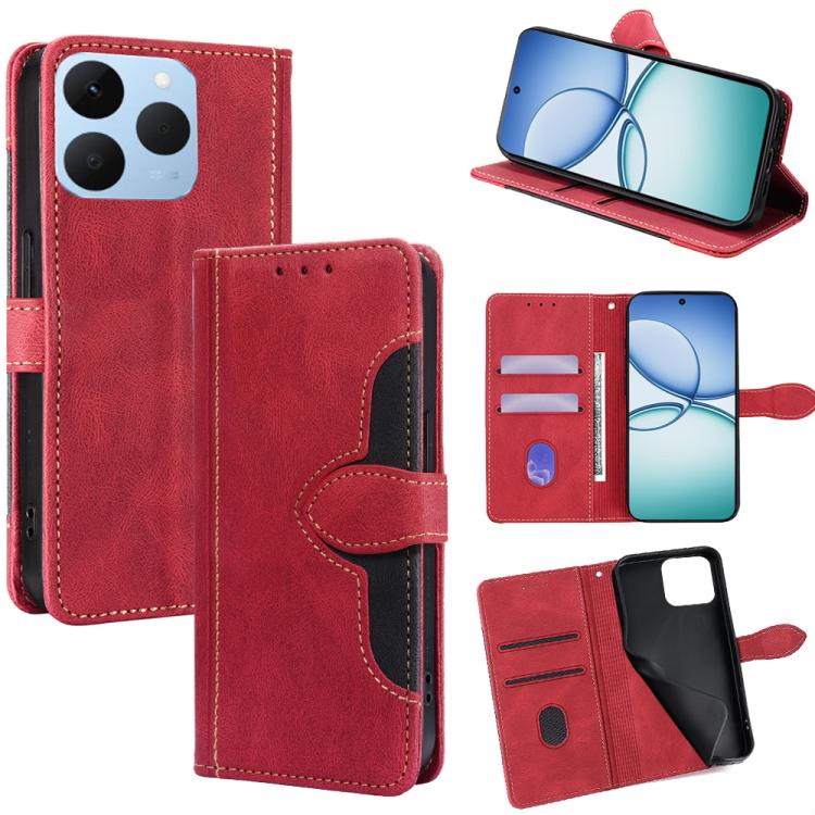 Skin Feel Magnetic Buckle Leather Phone Case — view 50