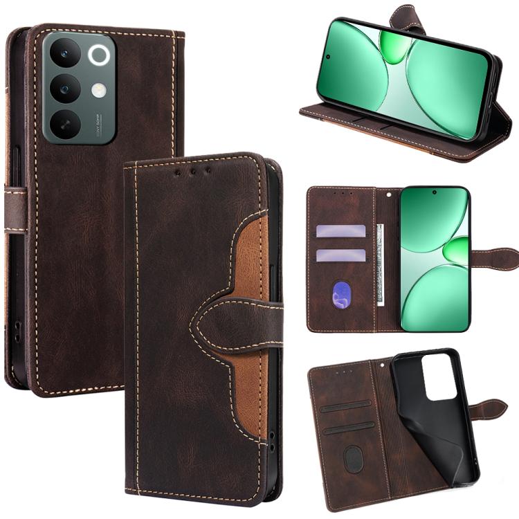 Skin Feel Magnetic Buckle Leather Phone Case — view 40