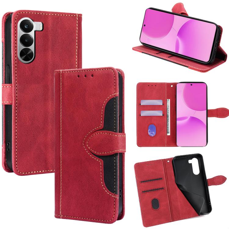 Skin Feel Magnetic Buckle Leather Phone Case — view 38