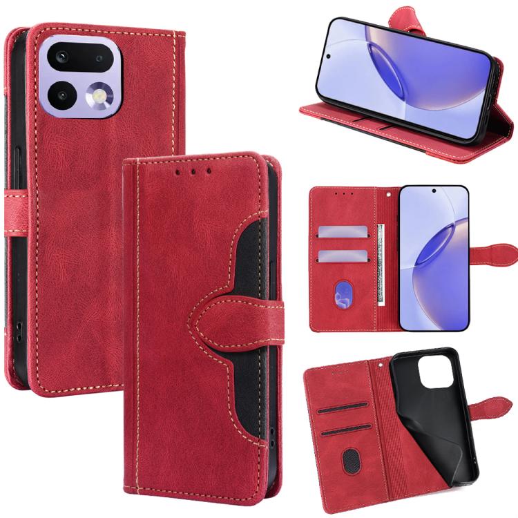 Skin Feel Magnetic Buckle Leather Phone Case — view 34