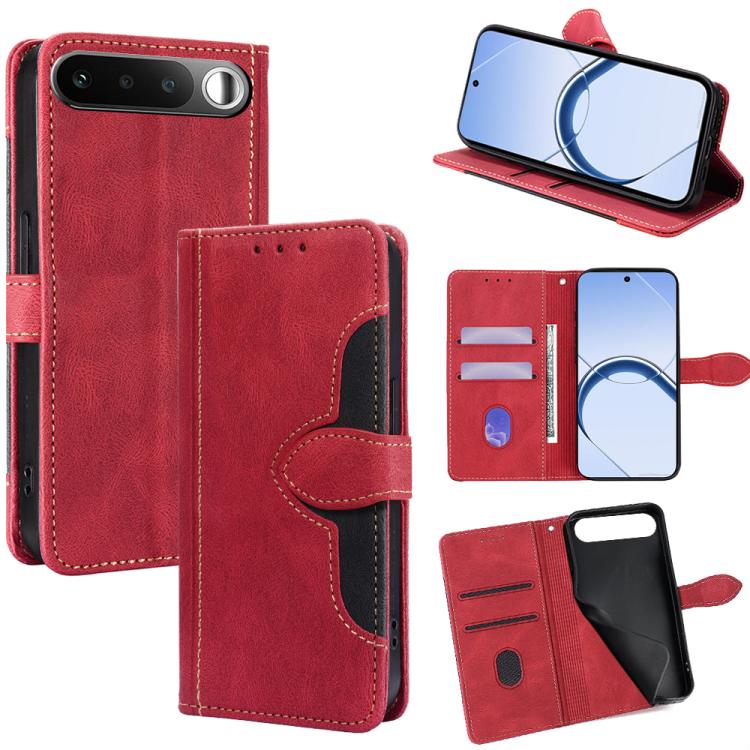 Skin Feel Magnetic Buckle Leather Phone Case — view 26
