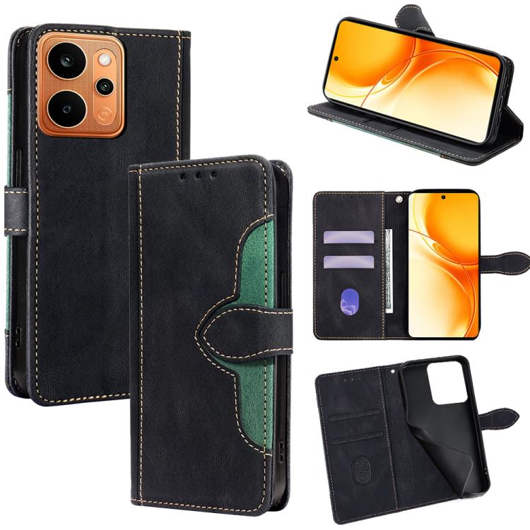 Skin Feel Magnetic Buckle Leather Phone Case
