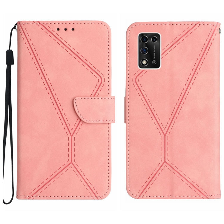 Stitching Embossed Leather Phone Case