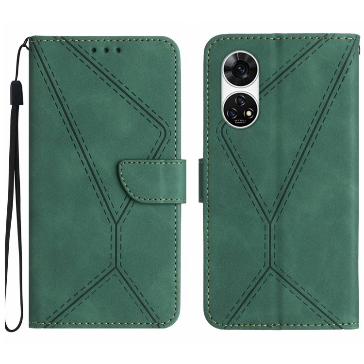 Stitching Embossed Leather Phone Case