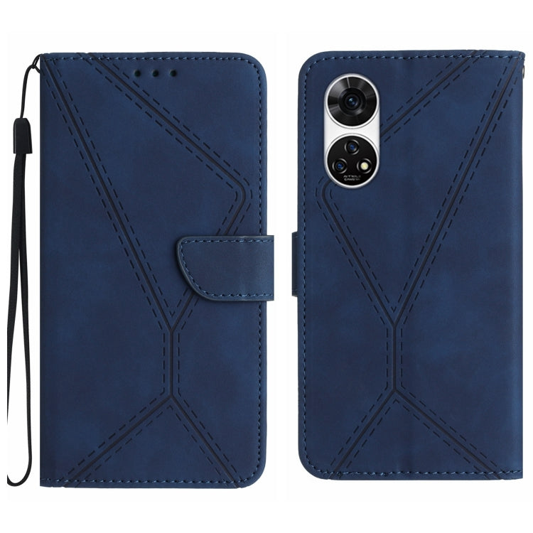 Stitching Embossed Leather Phone Case