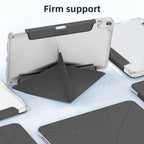 Mutural Deformation Stand Smart Leather Tablet Case