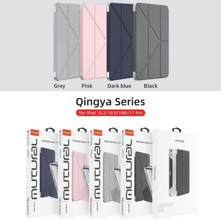 Mutural Deformation Stand Smart Leather Tablet Case
