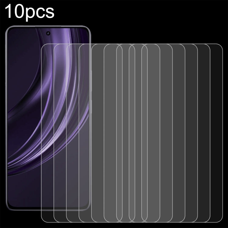 10pcs 0.26mm 9H 2.5D Tempered Glass Film