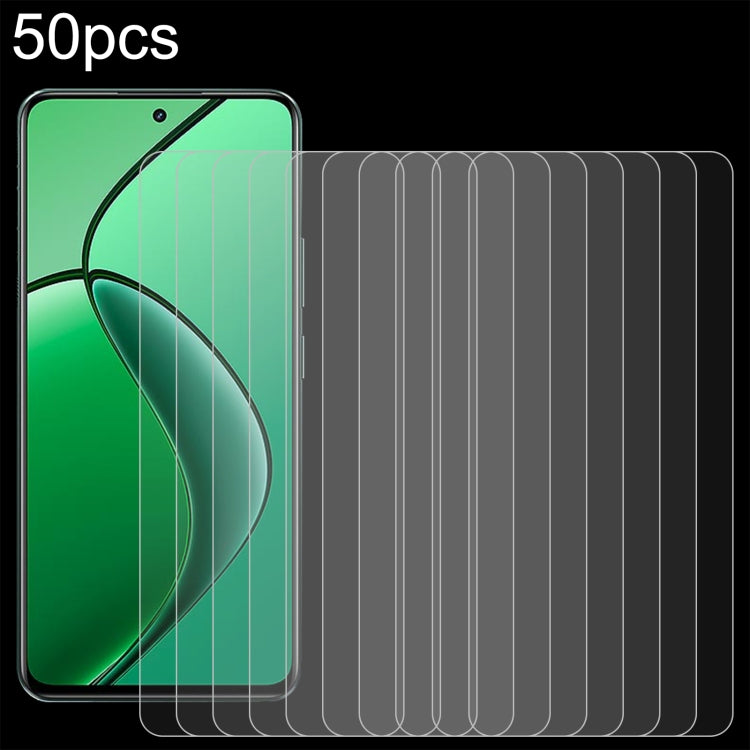 50pcs 0.26mm 9H 2.5D Tempered Glass Film
