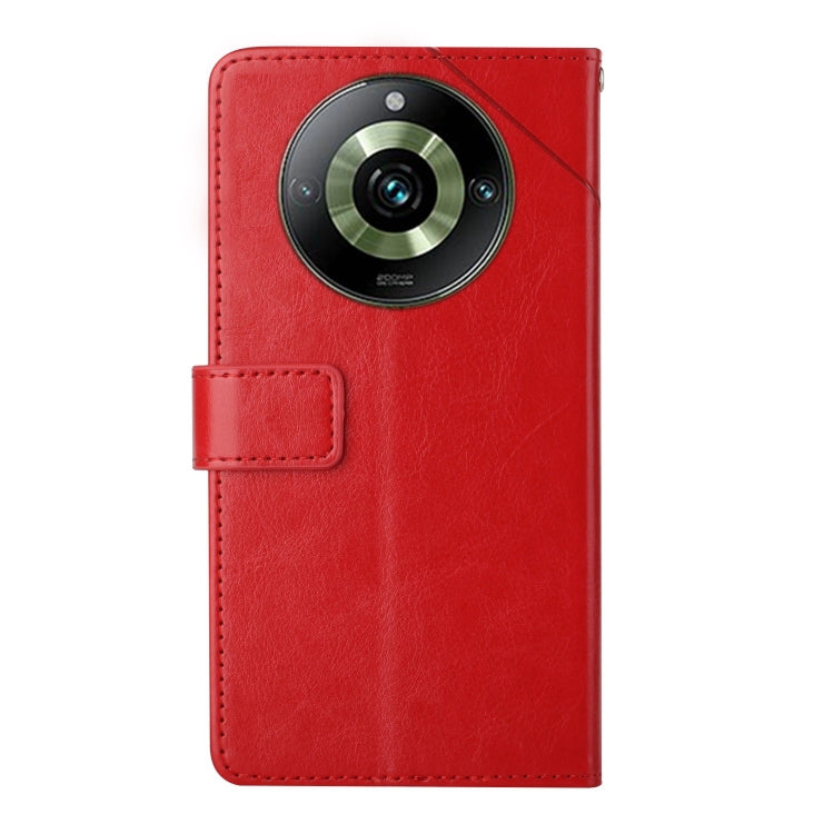 HT01 Y-shaped Pattern Flip Leather Phone Case