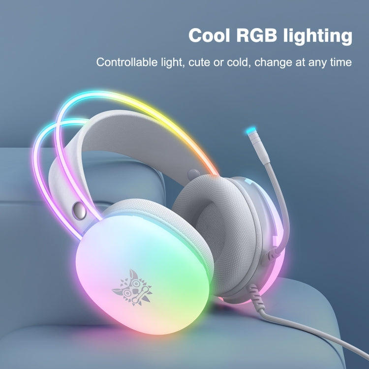 ONIKUMA X25 RGB Wired Gaming Headset
