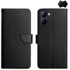 Genuine Leather Fingerprint-proof Flip Phone Case