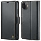 CaseMe 023 Butterfly Buckle Litchi Texture RFID Anti-theft Leather Phone Case