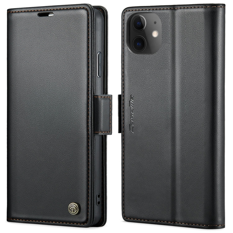 CaseMe 023 Butterfly Buckle Litchi Texture RFID Anti-theft Leather Phone Case