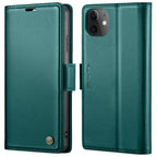 CaseMe 023 Butterfly Buckle Litchi Texture RFID Anti-theft Leather Phone Case