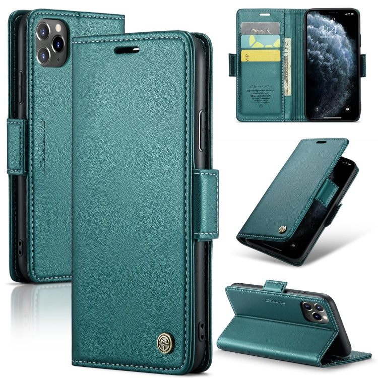 CaseMe 023 Butterfly Buckle Litchi Texture RFID Anti-theft Leather Phone Case
