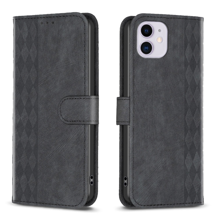 Plaid Embossed Leather Phone Case — view 65