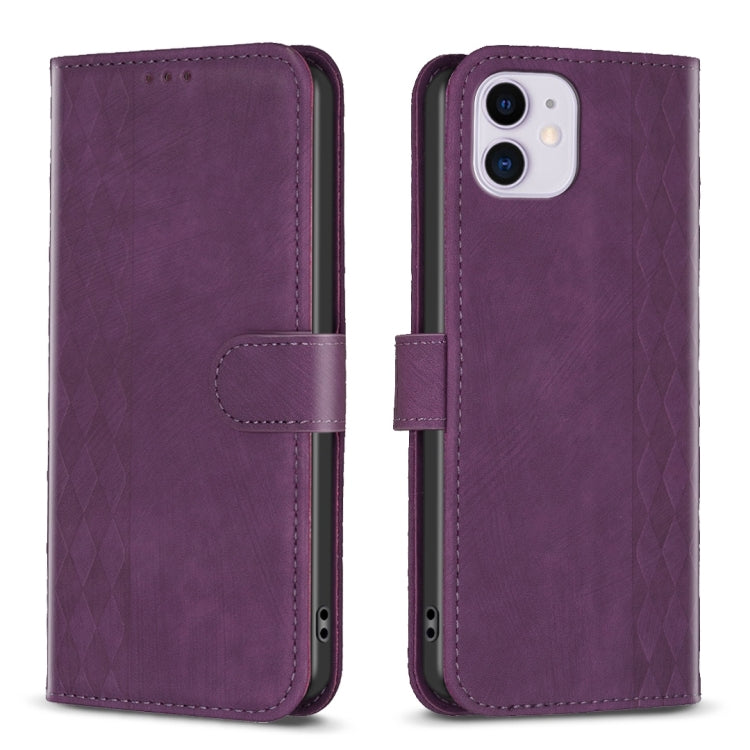 Plaid Embossed Leather Phone Case — view 66