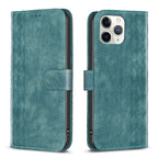 Plaid Embossed Leather Phone Case — view 9
