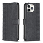 Plaid Embossed Leather Phone Case — view 10