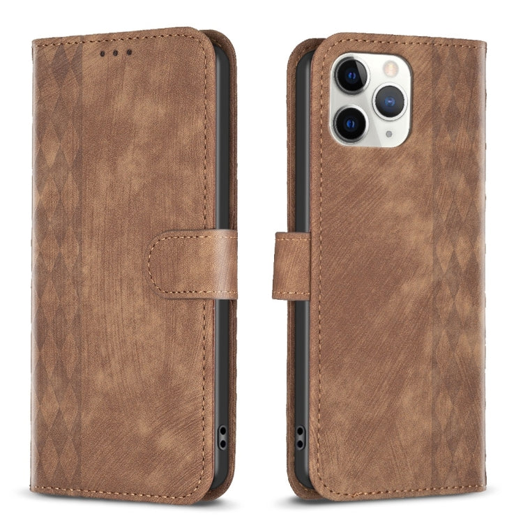 Plaid Embossed Leather Phone Case — view 17