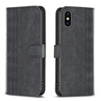 Plaid Embossed Leather Phone Case — view 25