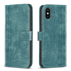 Plaid Embossed Leather Phone Case — view 34