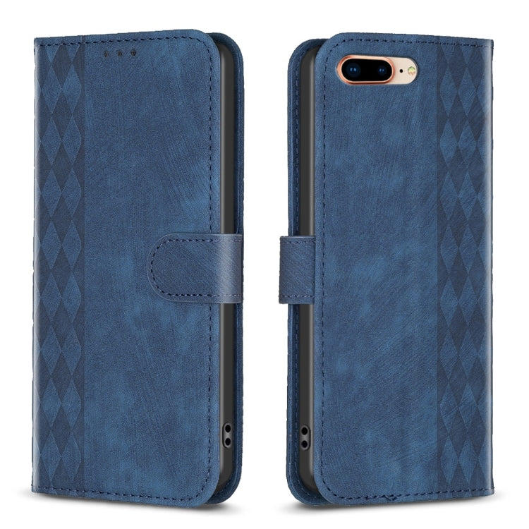 Plaid Embossed Leather Phone Case — view 48