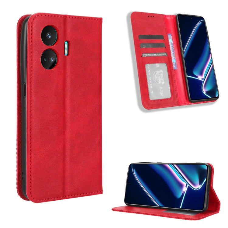 Magnetic Buckle Retro Texture Leather Phone Case — view 11