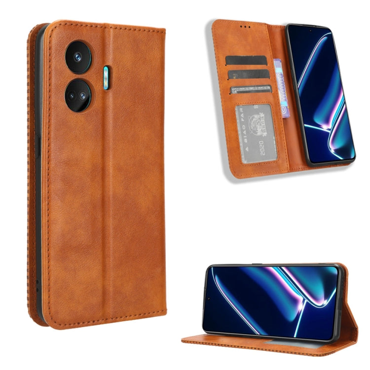 Magnetic Buckle Retro Texture Leather Phone Case — view 13