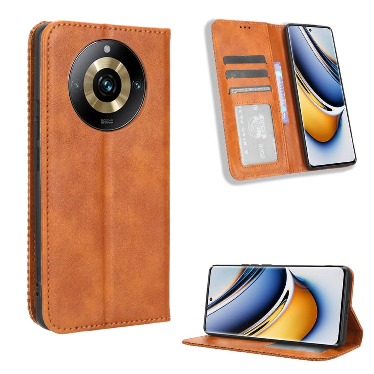 Magnetic Buckle Retro Texture Leather Phone Case — view 69