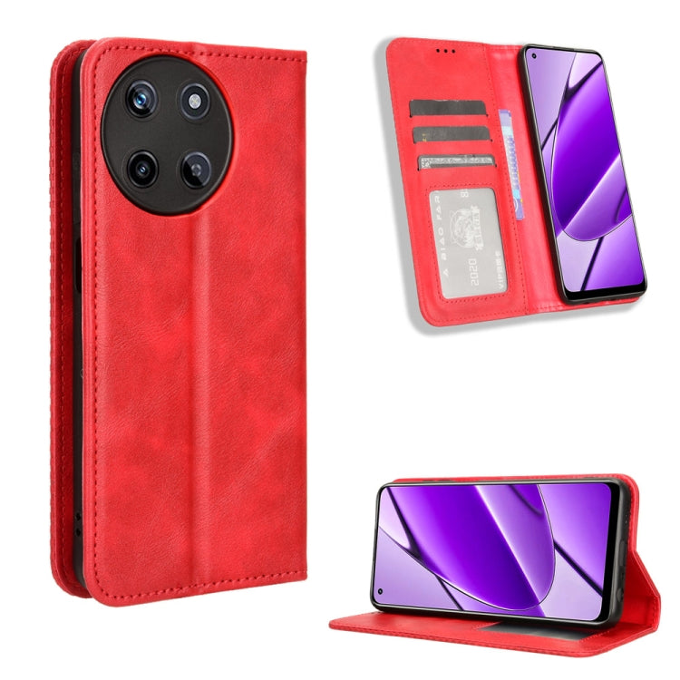 Magnetic Buckle Retro Texture Leather Phone Case — view 47