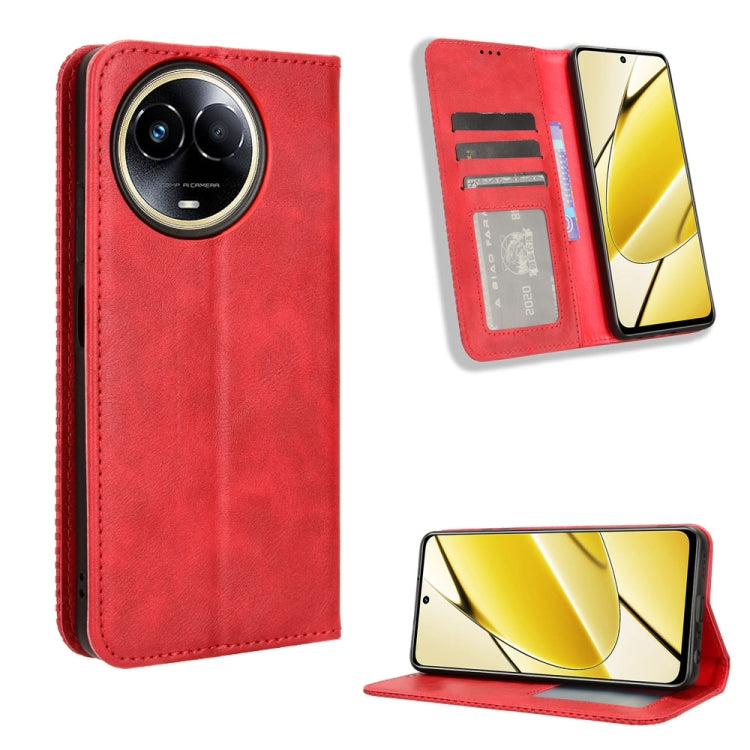 Magnetic Buckle Retro Texture Leather Phone Case — view 55