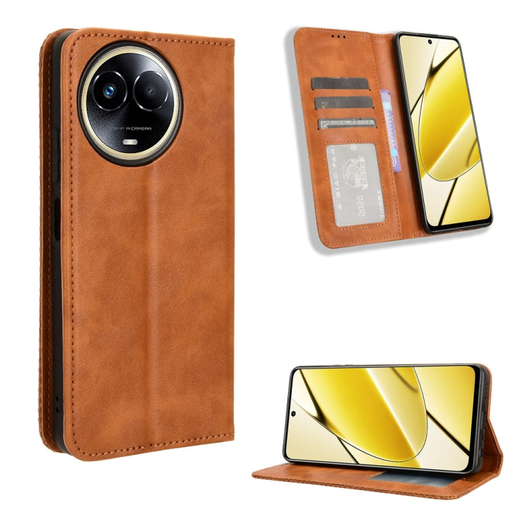 Magnetic Buckle Retro Texture Leather Phone Case — view 57