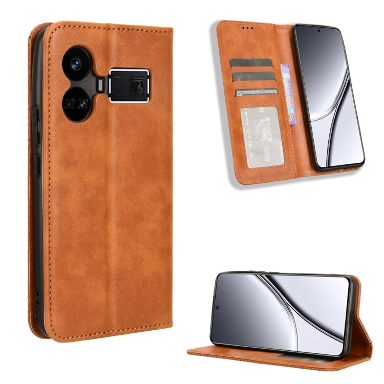 Magnetic Buckle Retro Texture Leather Phone Case — view 53