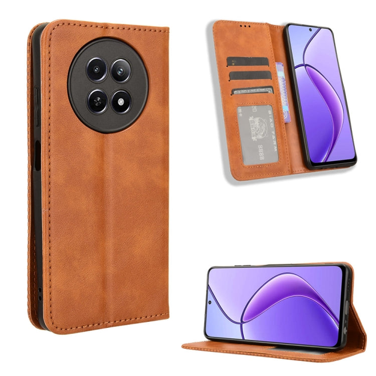 Magnetic Buckle Retro Texture Leather Phone Case — view 25