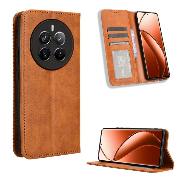 Magnetic Buckle Retro Texture Leather Phone Case — view 29