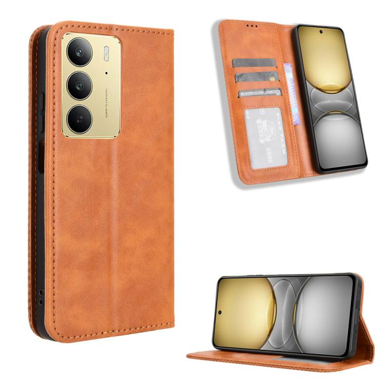Magnetic Buckle Retro Texture Leather Phone Case — view 57