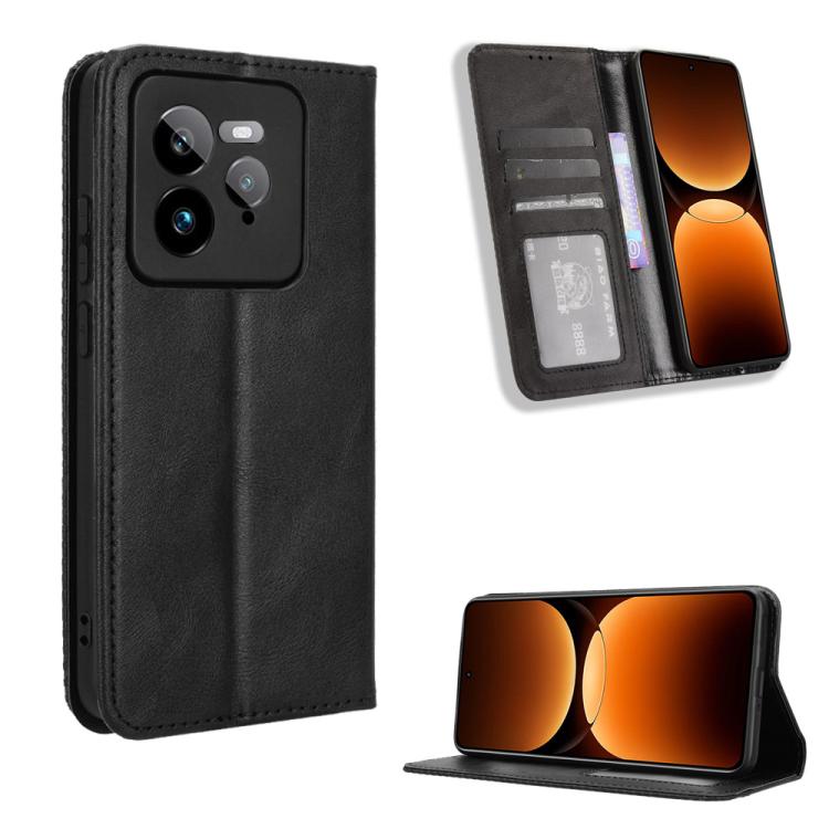 Magnetic Buckle Retro Texture Leather Phone Case — view 58