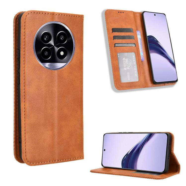 Magnetic Buckle Retro Texture Leather Phone Case — view 41