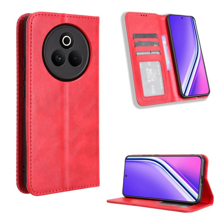 Magnetic Buckle Retro Texture Leather Phone Case — view 43