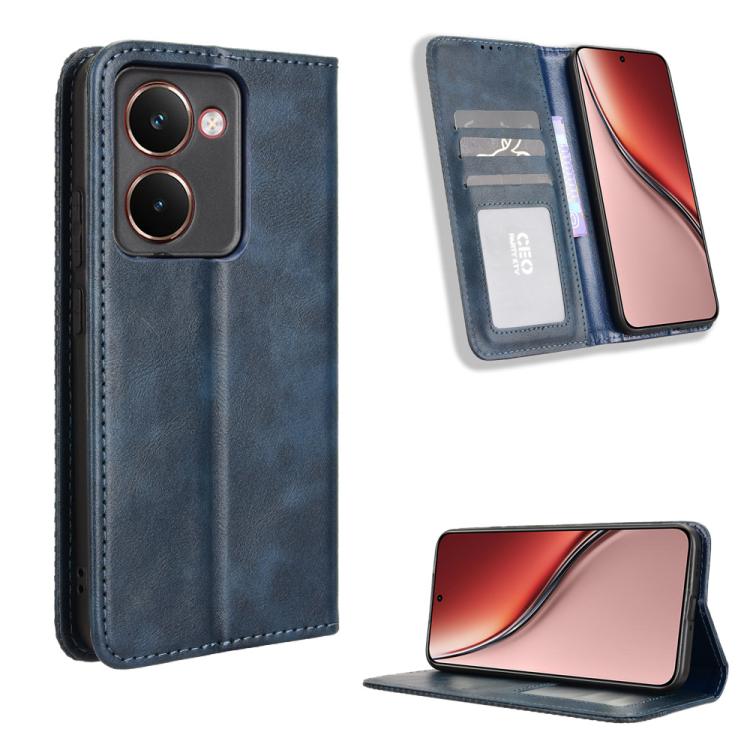 Magnetic Buckle Retro Texture Leather Phone Case — view 32