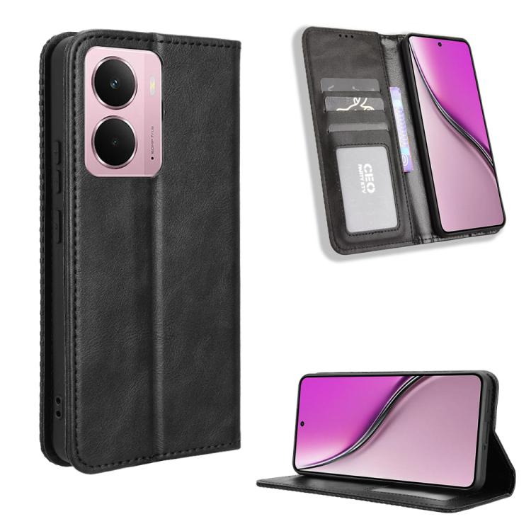 Magnetic Buckle Retro Texture Leather Phone Case — view 34