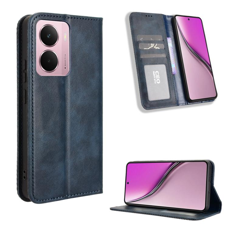 Magnetic Buckle Retro Texture Leather Phone Case — view 36