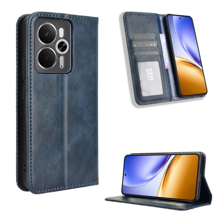 Magnetic Buckle Retro Texture Leather Phone Case — view 28